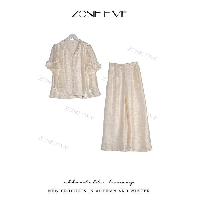 zonefive2025夏新《珠光宝气》珍珠温柔套装