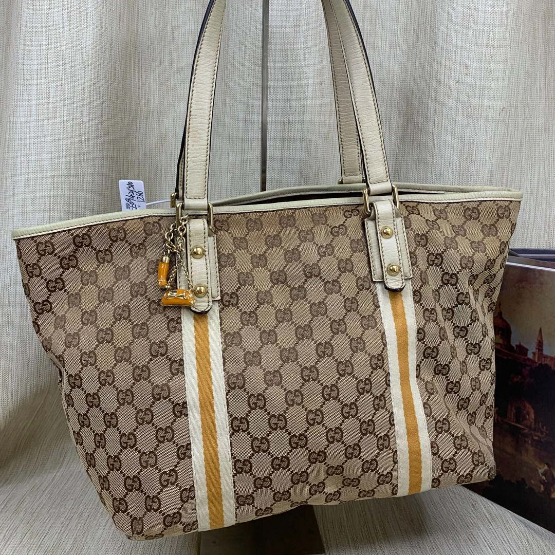 95新 GUCCI/古驰 老花单肩包/EE09421510/1510/瑕