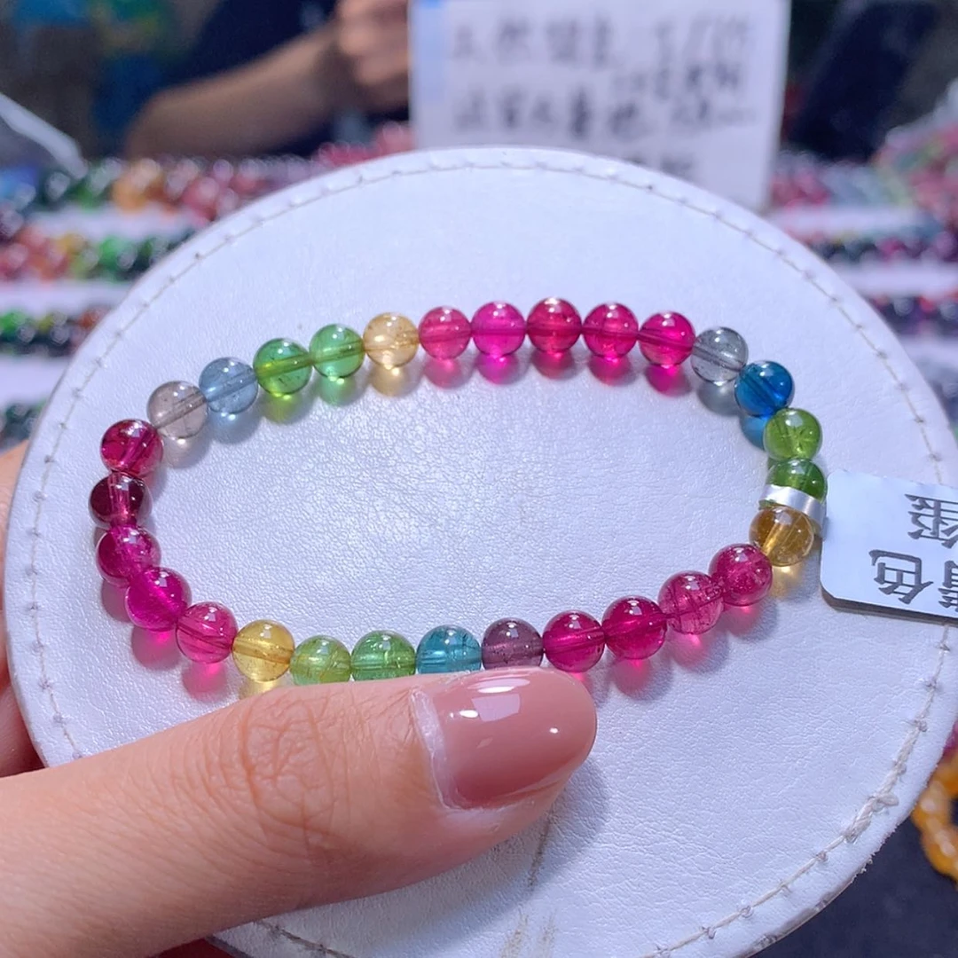 【闪购商品】未镶嵌手串碧玺6.2m