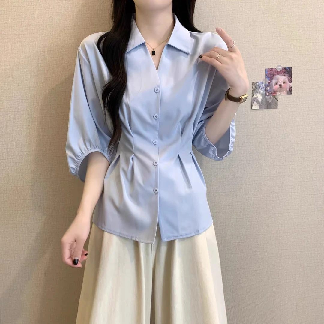 001-099夏季新款短袖上衣