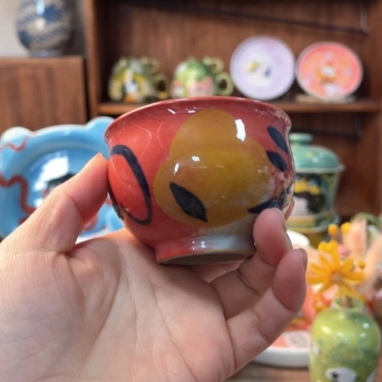 瓦当景德镇釉下手绘陶瓷