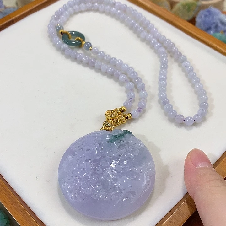 翡翠未镶嵌颈饰翡翠吊坠