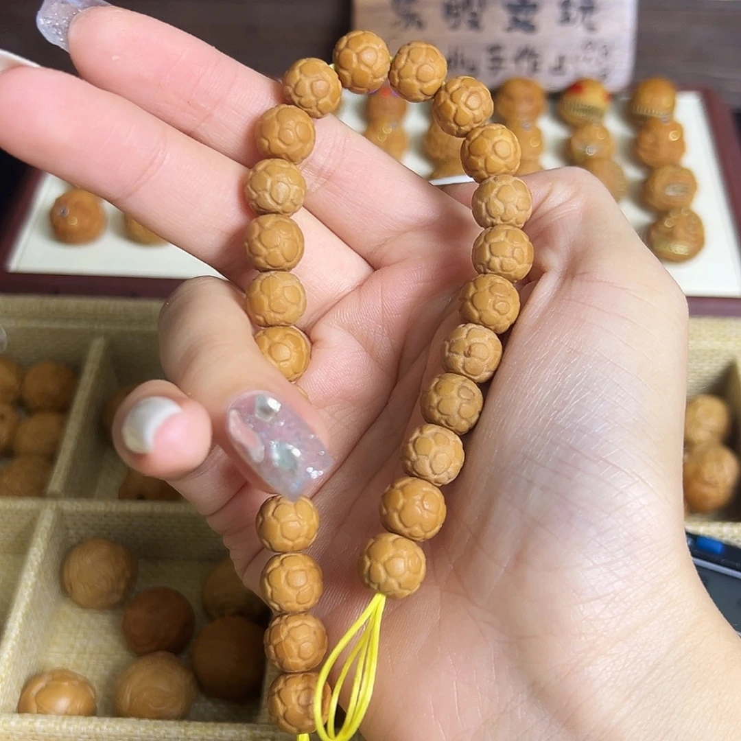 猴头核桃吊坠练手福利款亲手工蹴鞠