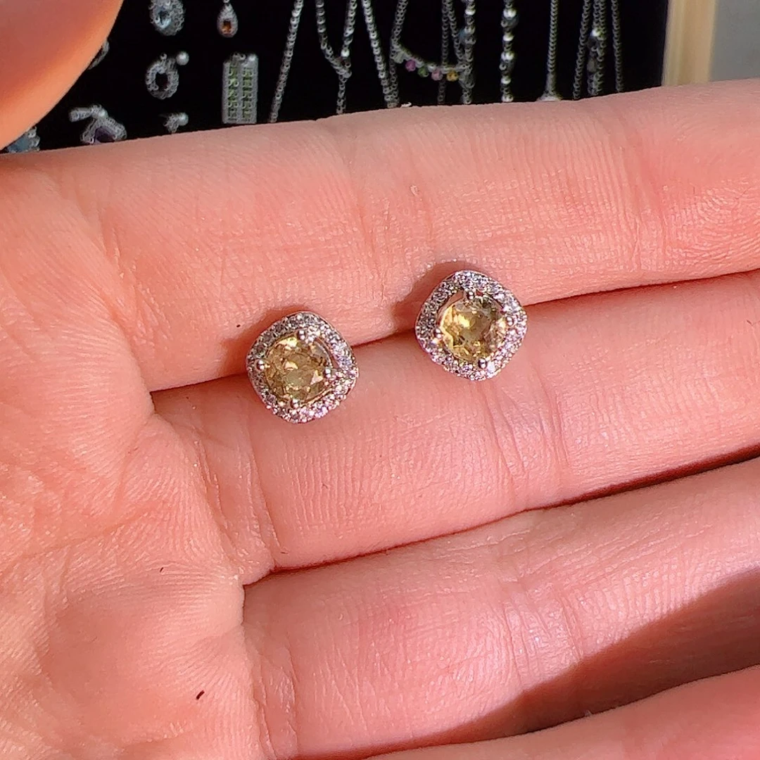 紫晶珠宝半成品银S925镶嵌