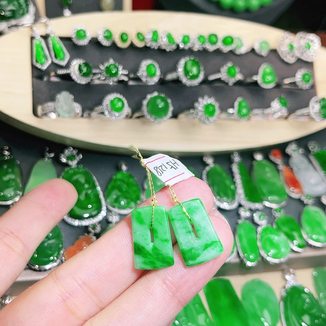 翡翠未镶嵌吊坠(不含链)裸石