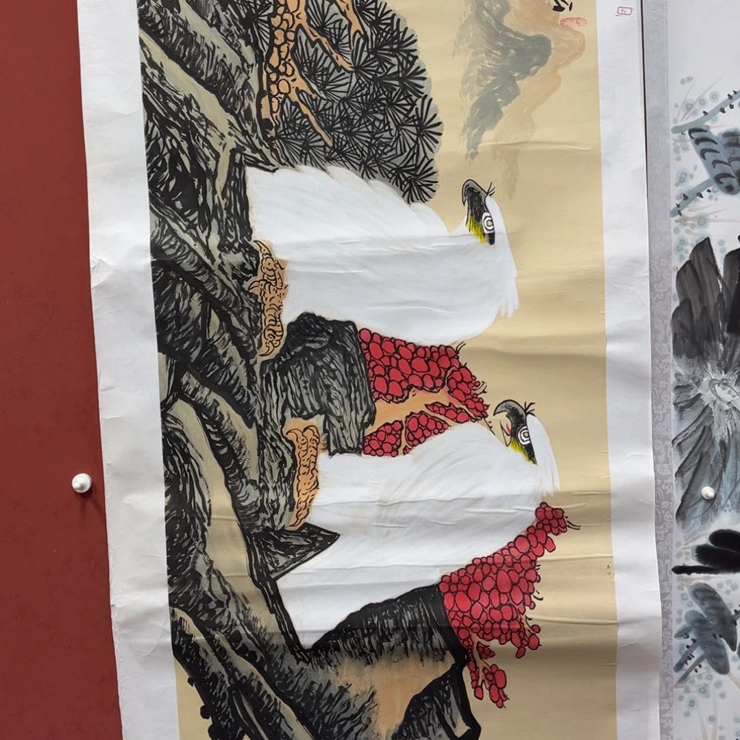 书法手绘书法字画微瑕94