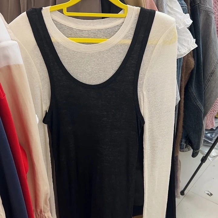 挂脖款今天新款 两件套连衣裙 S1