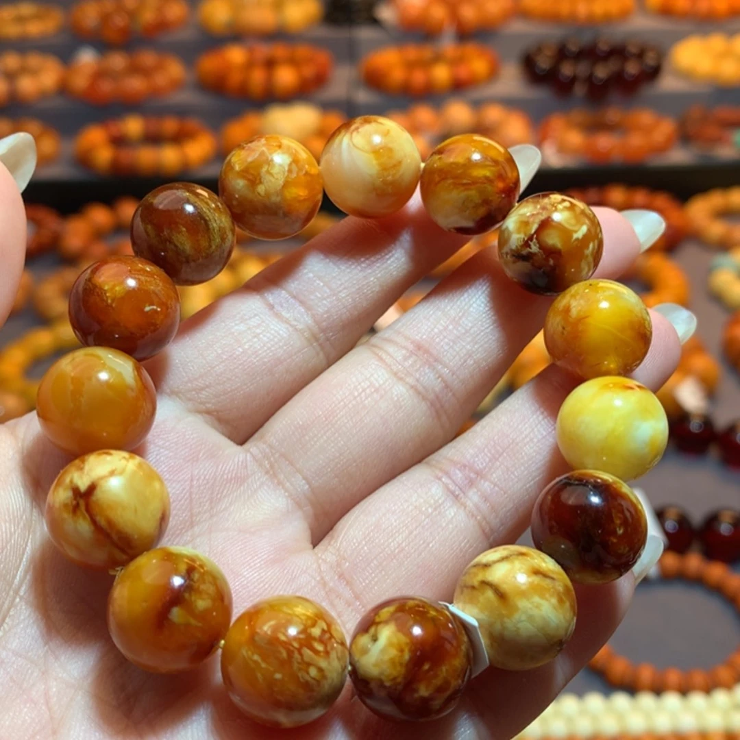 【闪购商品】手串蜜蜡未镶嵌蜜蜡手串