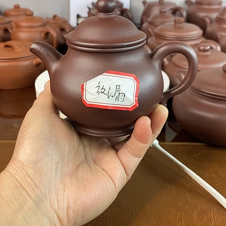 漫***年紫砂茶壶大红泥潘壶180cc