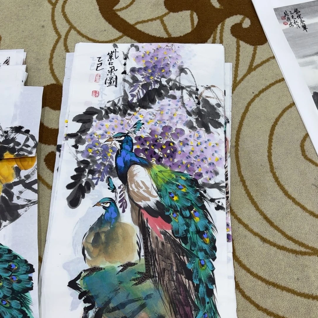国画王孝华李欣主播