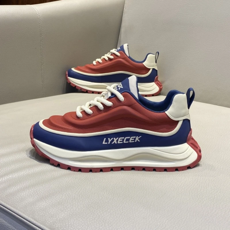 痞帅小白鞋男士2025新款休闲时尚运动鞋轻便板鞋男士秋季阿甘潮鞋