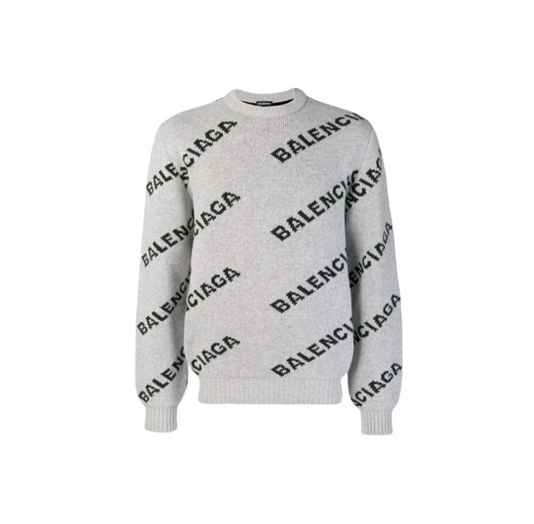 CZF0519/Balenciga/巴黎世家/LOGO圆领毛衣/尺码34/99新