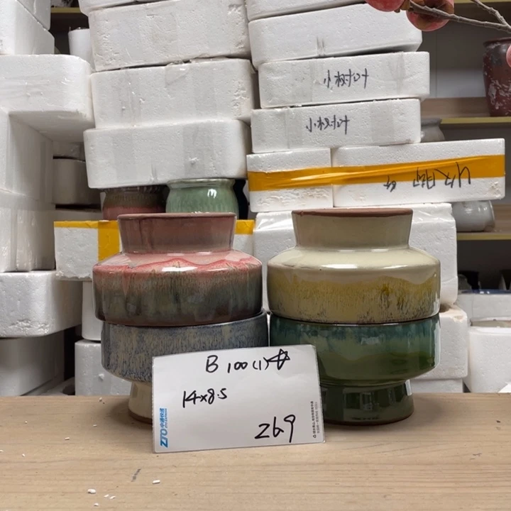 粗陶多肉花盆微瑕1001