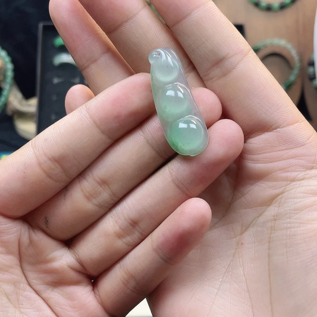 石英质玉合金小福豆