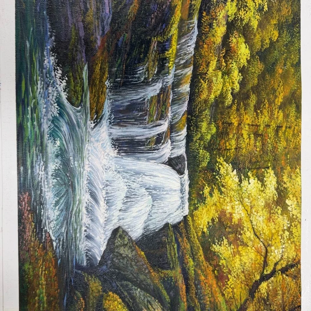 油画加油加油努力加油加油