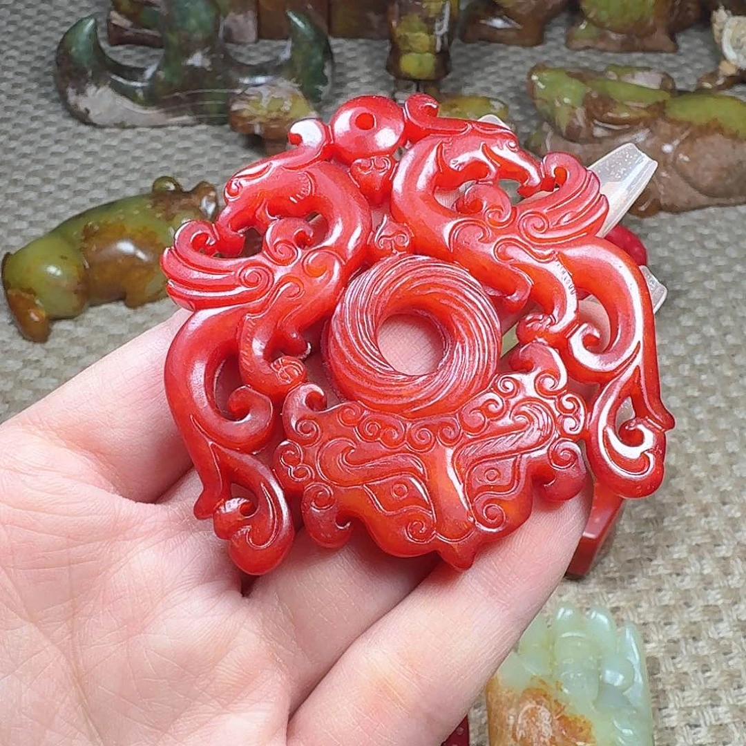 白玉菩提吊坠挂件