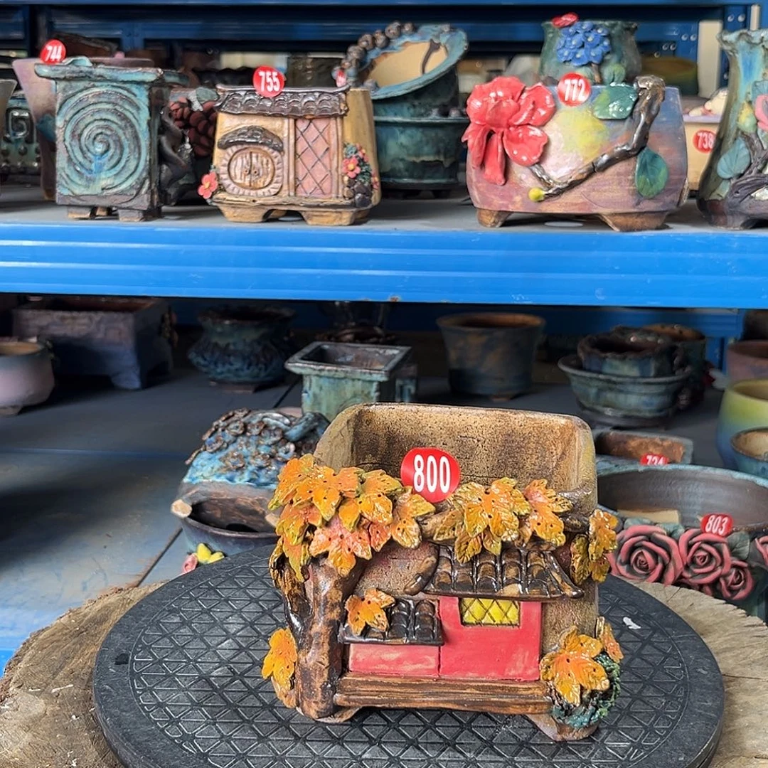 800 号陶然手工花盆