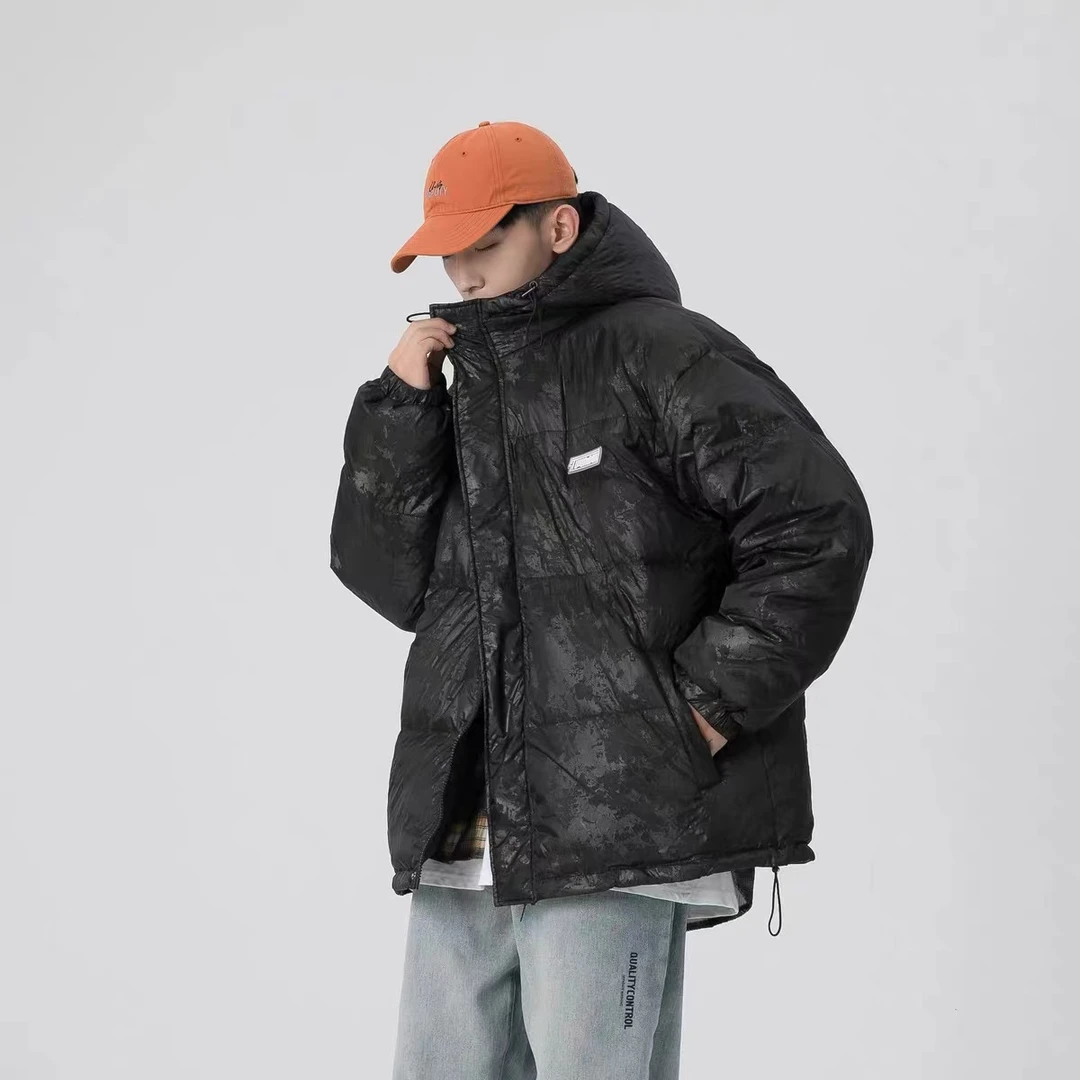 8205新款冬季宽松男袄加厚保暖百搭情侣短款学生秋冬休闲外套