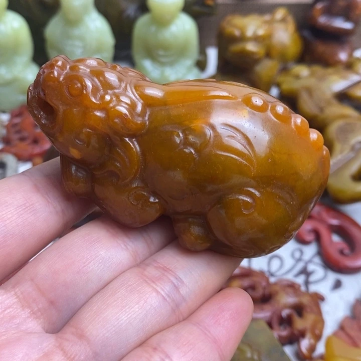 未镶嵌蛇纹石玉颈饰110