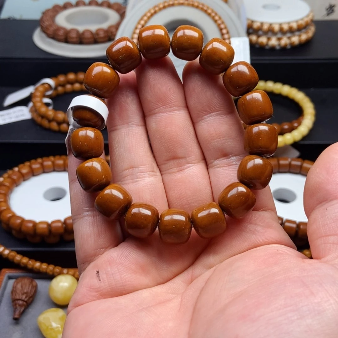 紫金鼠手串13mm精品天花板近实心