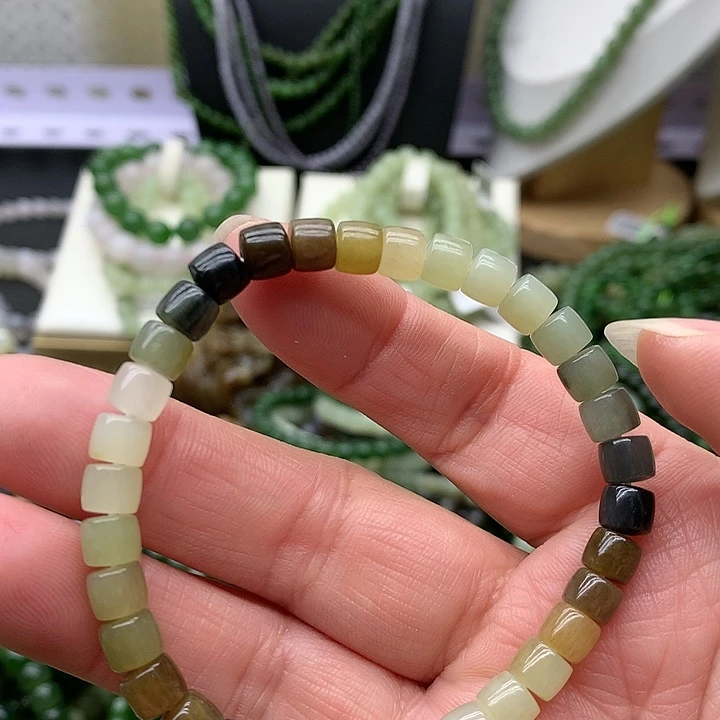 【闪购商品】和田玉手链未镶嵌6.5