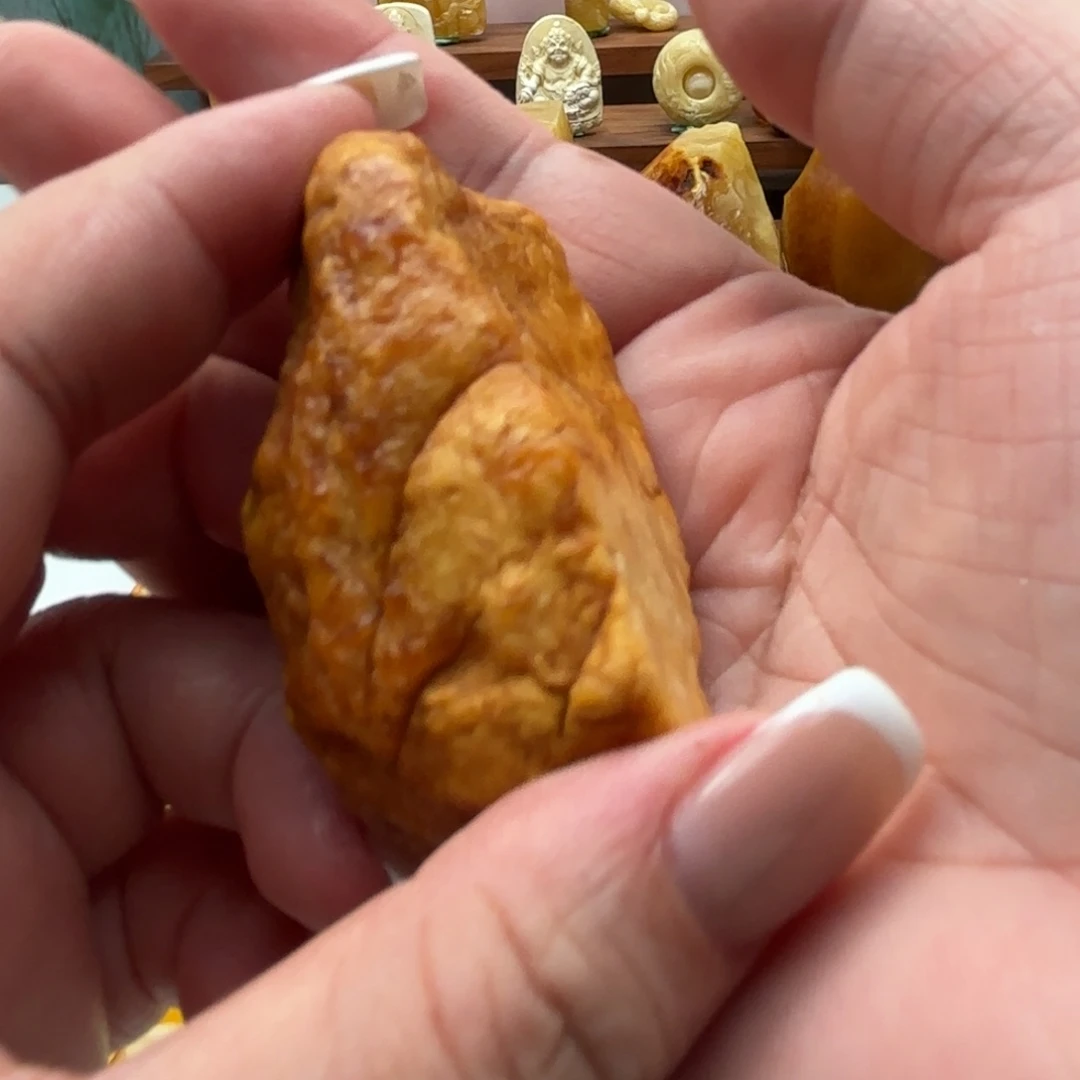 未镶嵌定制琥珀蜜蜡