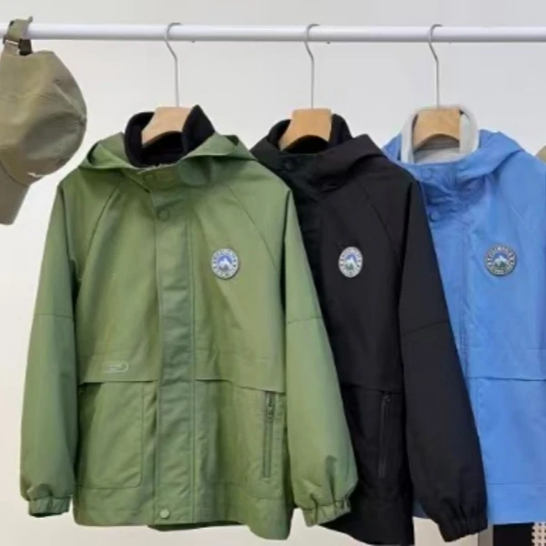 儿童冲锋衣一衣三穿 中大童