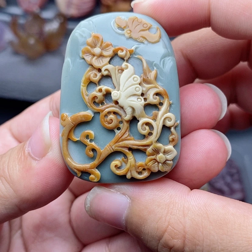 【闪购商品】未镶嵌定制石英质玉吊坠