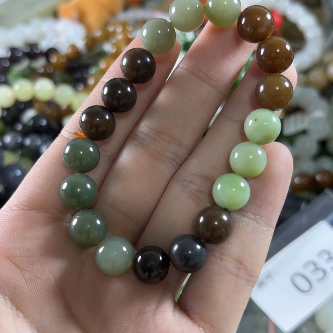 和田玉未镶嵌手链171