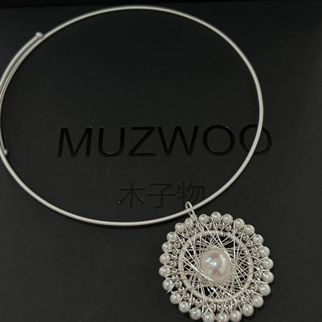 铜合金项链 木子物·原创设计手作天然巴洛克项圈