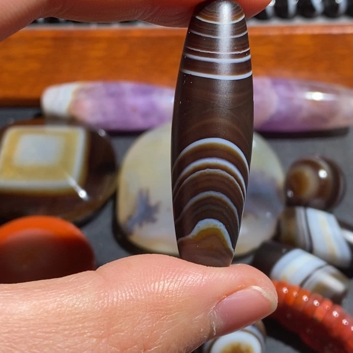 玛瑙/玉髓未镶嵌项链