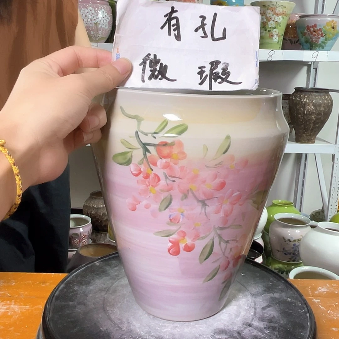 景德镇陶瓷花盆花器123
