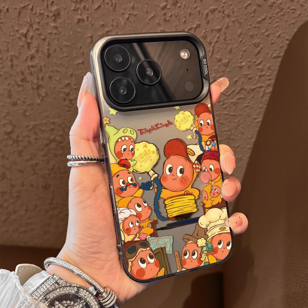 超棒星星人适用苹果17promax手机壳iPhone17高级感16p硅胶情侣15