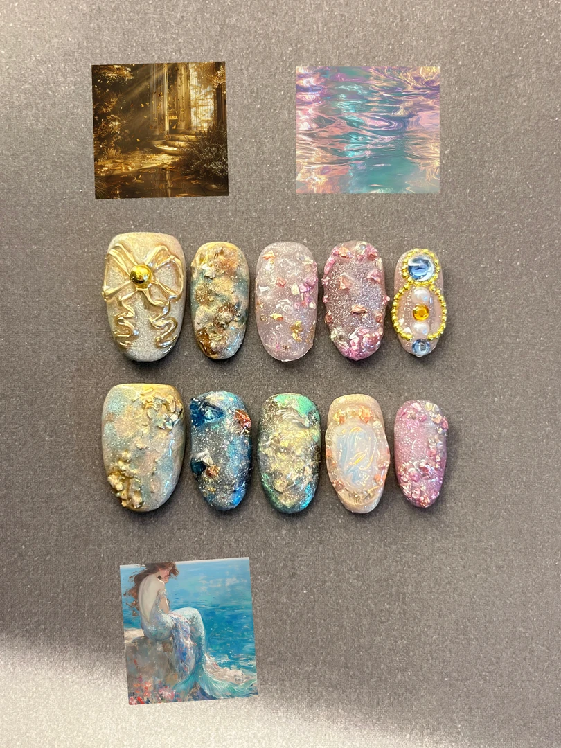 IS'SYI NAIL【维纳斯梦境 】冬季上新小众设计手工穿戴甲美甲