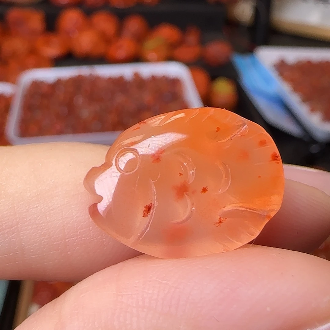 吊坠(不含链)未镶嵌南红玛瑙