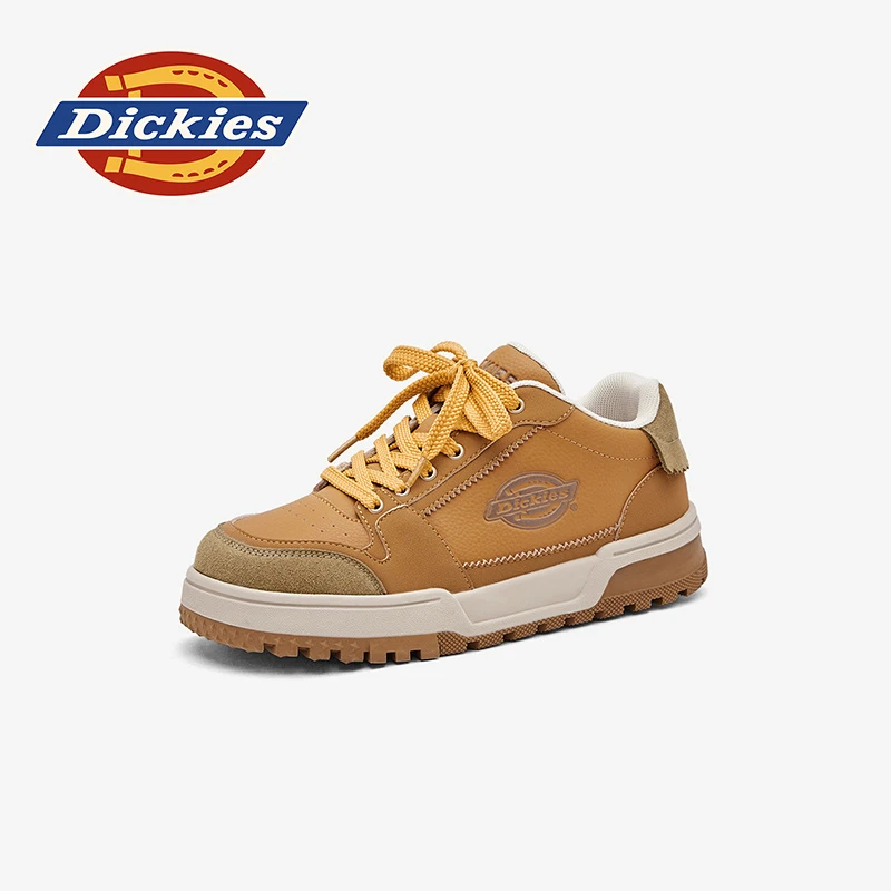 Dickies儿童童鞋秋季透气薄款2025新款板鞋男童女童面包鞋休闲鞋