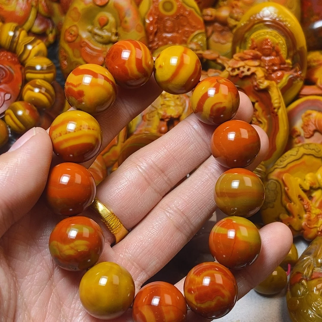 未镶嵌其他玛瑙/玉髓姜