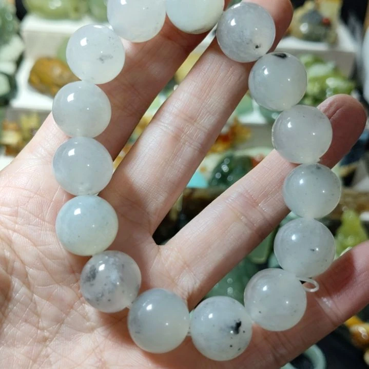 岫玉手串款式未镶嵌