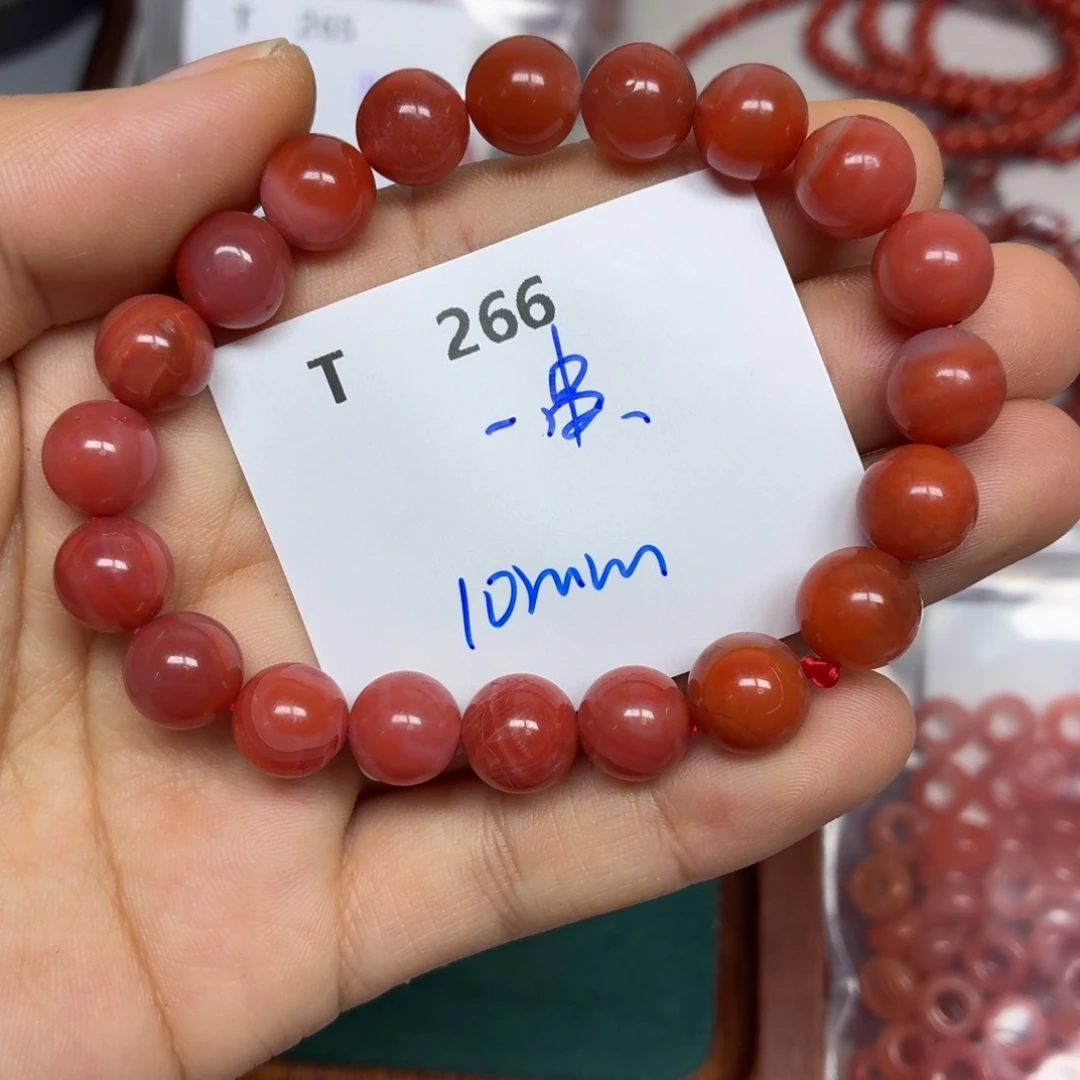 南红玛瑙合金珠宝半成品T266