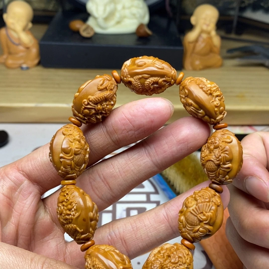 橄榄核手串/手链橄榄核雕工艺手串