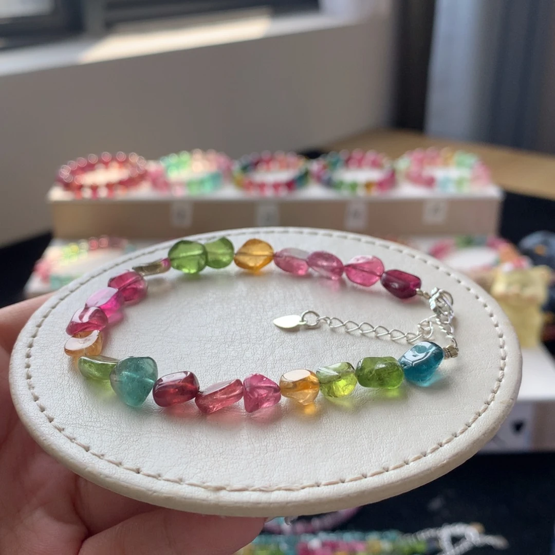 手链合金碧玺不退不换