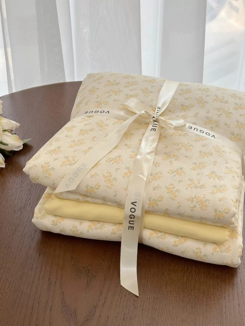 10号箱 尝鲜价！！雨爸纯棉双层纱四件套 px