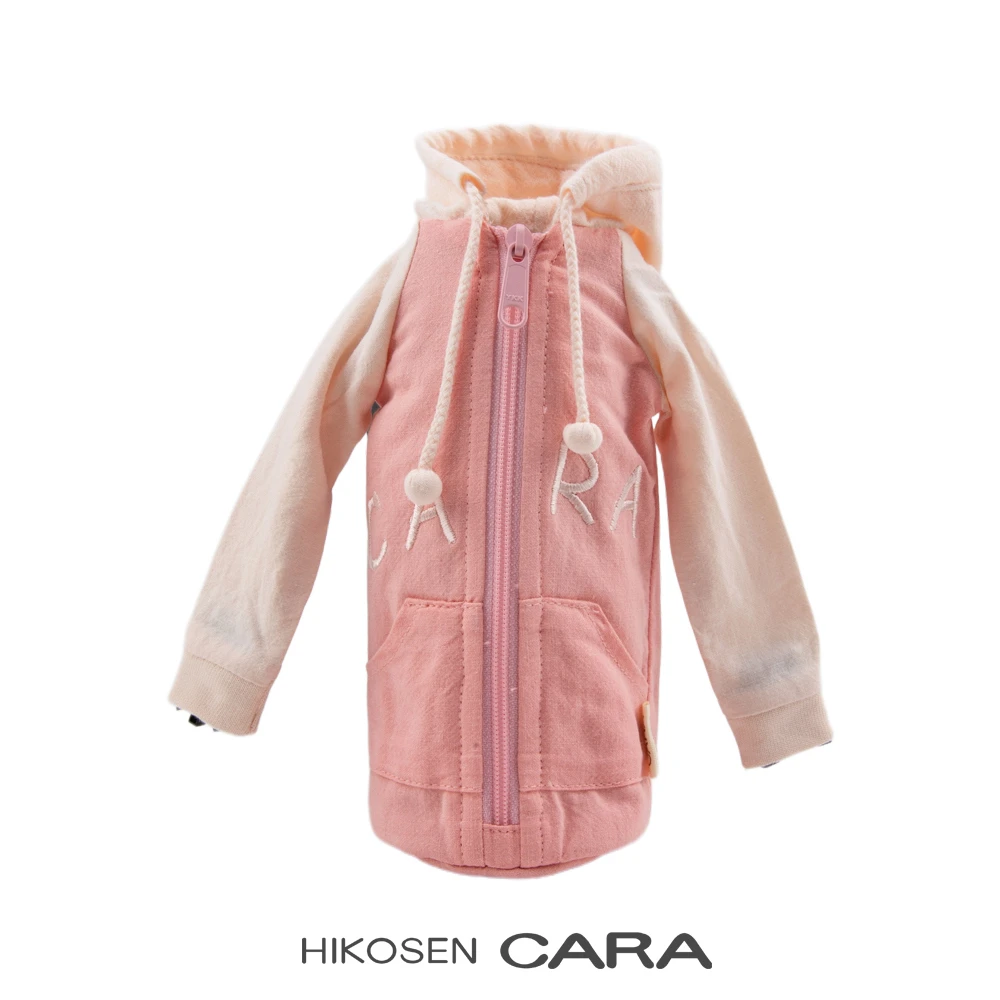 HIKOSEN CARA卡拉猫猫咪小分队水壶袋可爱女生粉色手拎保温水杯袋