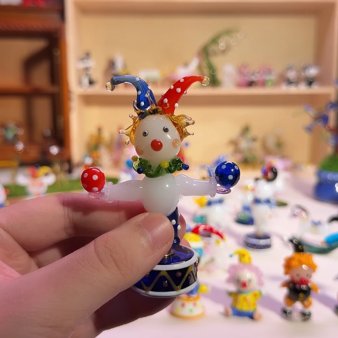 如***电手工艺品琉璃小丑