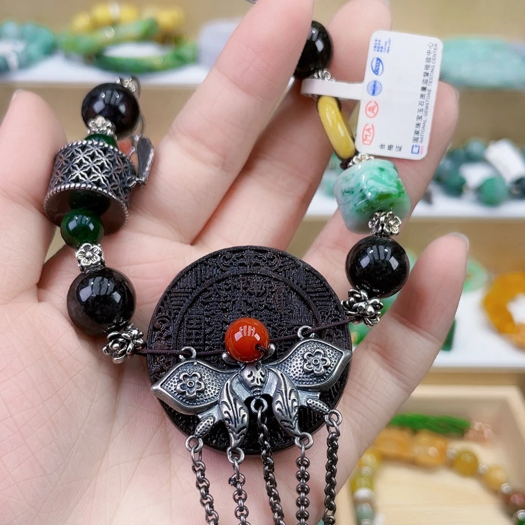 翡翠未镶嵌手链手链