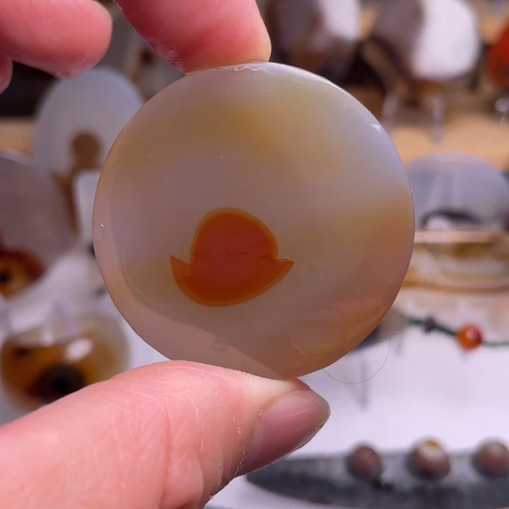 玛瑙/玉髓未镶嵌吊坠(不含链)