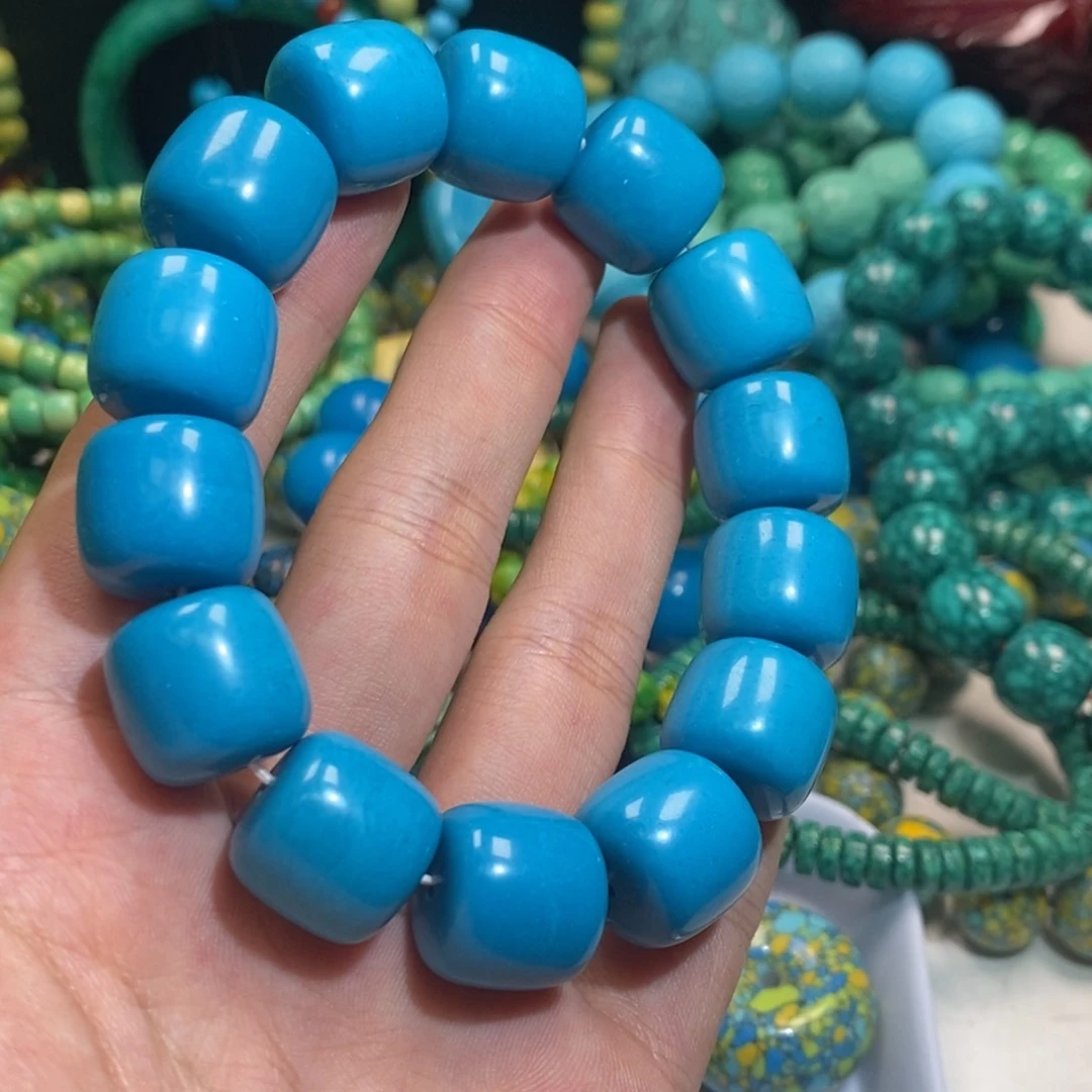 南红玛瑙手串足银镶嵌