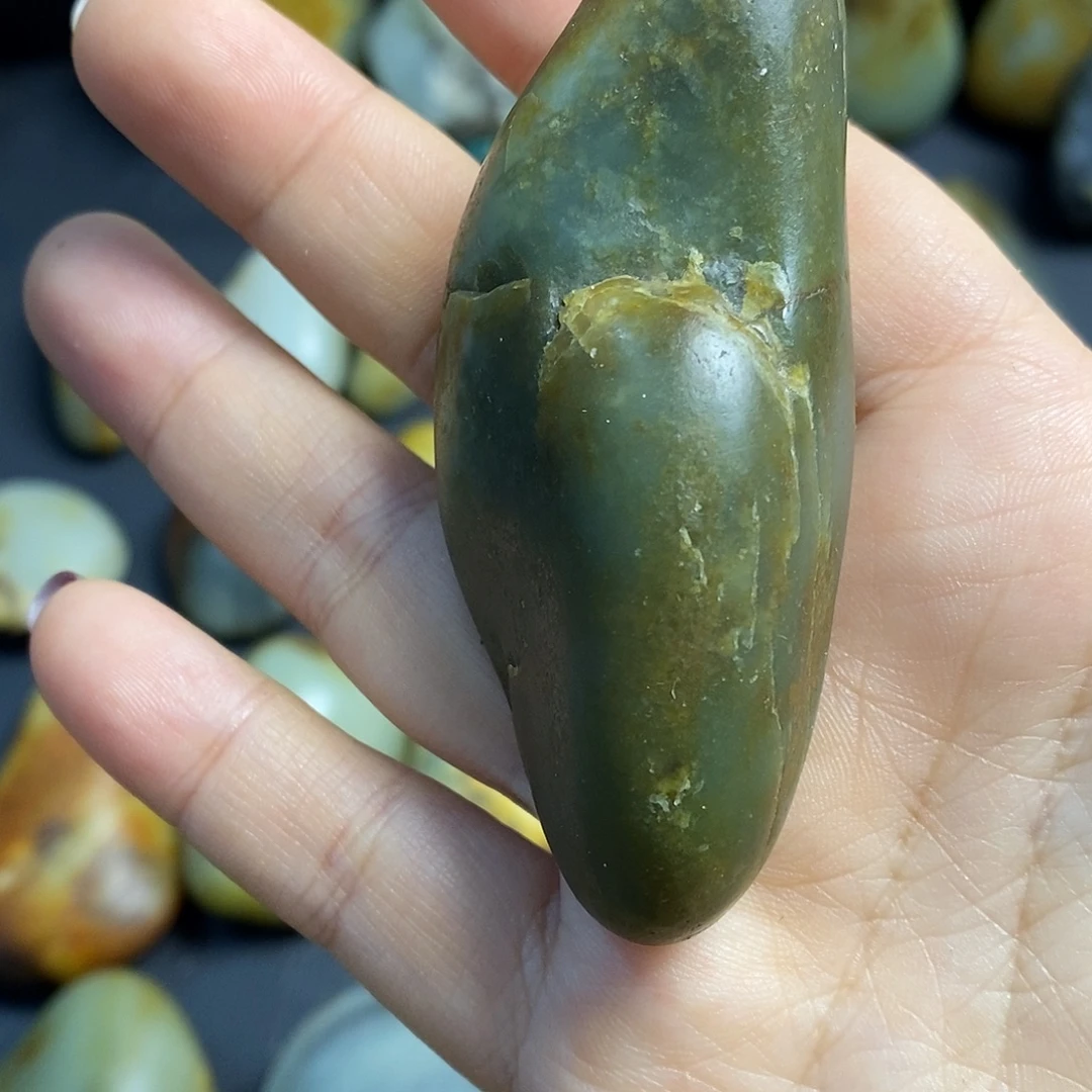 和田玉未镶嵌挂件3