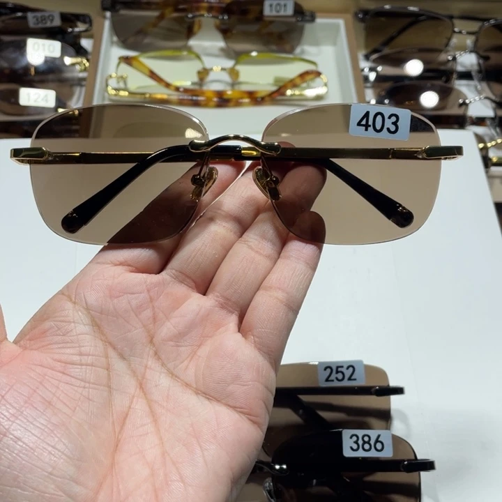 无框茶水晶方圆款 403