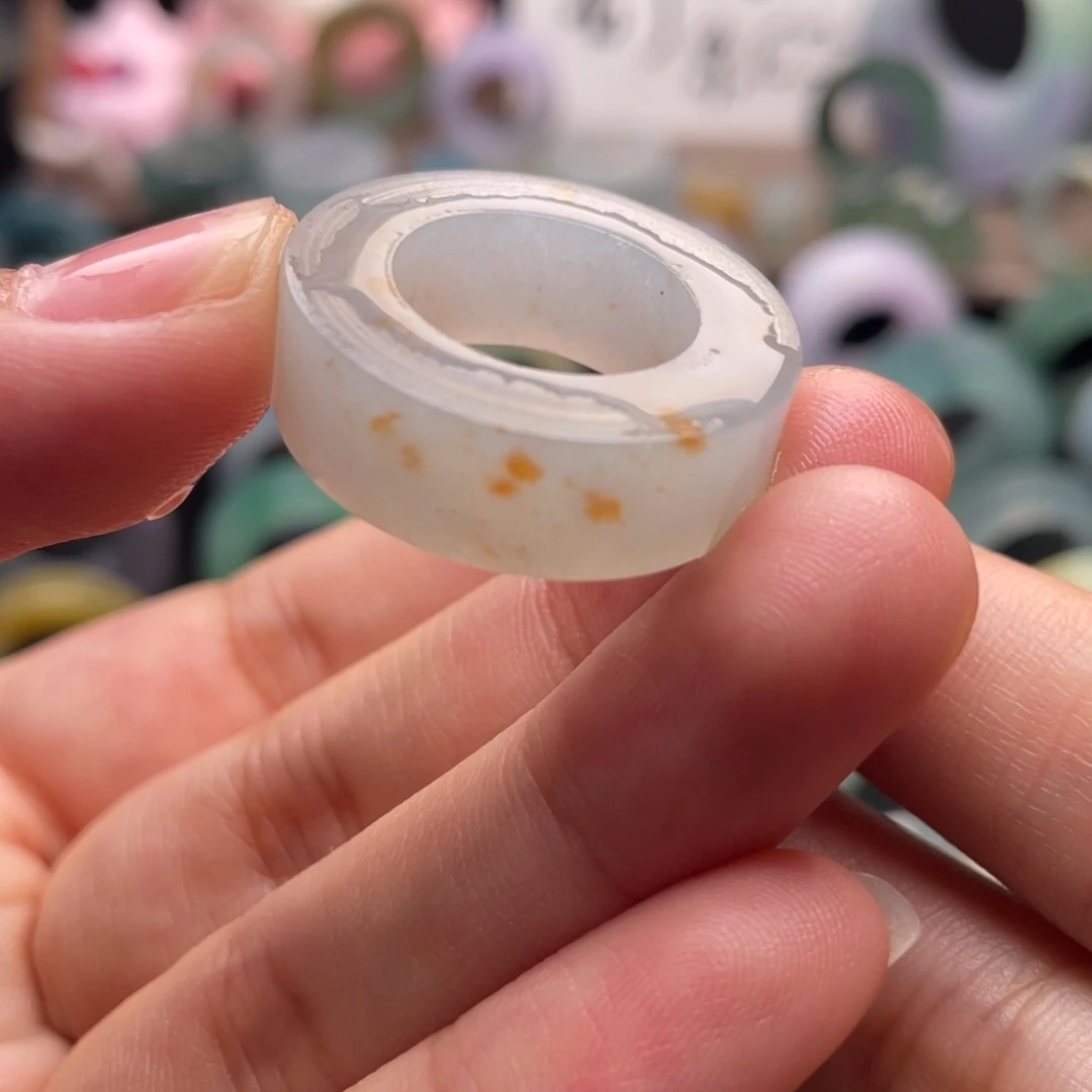 定制翡翠未镶嵌  金子（包容）